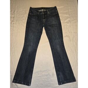Serfontaine Minx Boot Leg Jeans Womens 29x33 Y2K Storm Wash